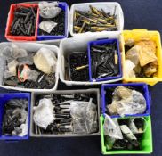 A very large collection of air rifle, pistol and similar parts including springs, pistons, triggers,