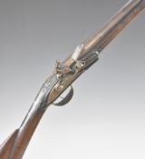 Debonneville of Paris flintlock musket with named and engraved lock, engraved hammer, wire inlaid