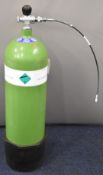 12.2 litre 13.5kg compressed air bottle suitable for re-filling PCP air rifles with pressure