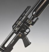 Reximex IXIA .177 PCP carbine air rifle with textured pistol grip, composite skeleton stock,