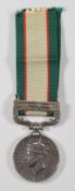 Indian General Service Medal 1938 with clasp for North West Frontier 1936-1937 named to 105060 Resvt
