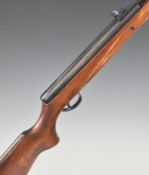 BSA Supersport .22 air rifle with semi-pistol grip, raised cheek piece and adjustable trigger and