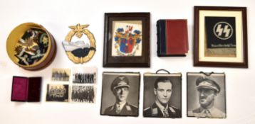 German militaria including medals, badges, pictures, Luftwaffe etc