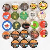 Twenty-three tins of .177 and .22 air rifle pellets including Air Arms, Bisley, Umarex, RWS R 10