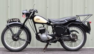 1957 BSA D3 Bantam Major 150cc motorcycle, registration number TFH 445, with V5c, purchased by the