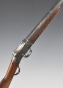 Deactivated WW Greener Martini Henry style .410 underlever-action shotgun rifle with named lock