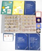 An amateur collection of UK and some overseas coinage, George III onwards, includes Georgian and