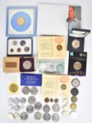 A collection of various commemorative medals and crowns etc, Queen Victoria onwards includes