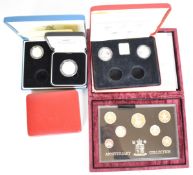 Royal Mint silver piedfort 1990 Belize $1, 50th Anniversary of the United Nations £2, part set of £1