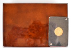 1865 Queen Victoria gold half sovereign, in presentation case