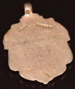 A 9ct rose gold fob, 8.1g