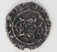 Henry VII 1509-47 hammered halfpenny London Mint, single arched crown