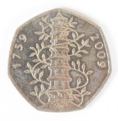 2009 Kew Gardens 50p