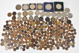 Georgian and later coinage to include George III crown, George IV and William IV silver coins,