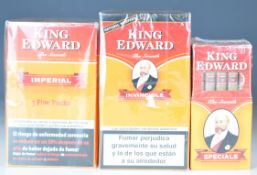 Seventy five King Edward cigars comprising 25 Invincibles, 25 Imperials and 25 Specials PLEASE