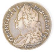 1745 George II Lima half crown