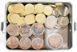 Collectible £1 and 50p coins including Olympics, Sherlock Holmes, Paddington, Beatrix Potter etc,