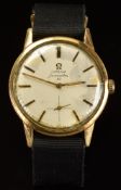 Omega Seamaster 30 gentleman's wristwatch ref. 125.003 with subsidiary seconds dial, gold hands