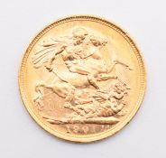1901 Queen Victoria gold full sovereign