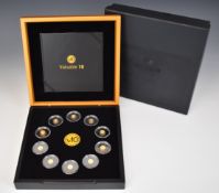 'Valuable 10, The Most Valuable Coins In The World', cased set of ten limited edition 1144/2500 .
