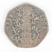 2009 Kew Gardens 50p