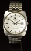Tissot Seastar-Seven gentleman's wristwatch with date aperture, luminous tipped steel hands,
