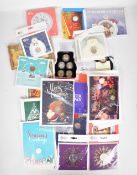 A large collection of Christmas / pantomime and other related 50p coins in presentation packs,