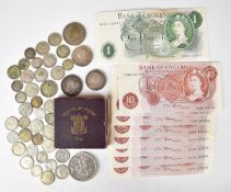 133g Victorian and later pre 1947 coinage, 1951 Festival of Britain crown, John Page £1 and two