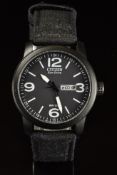 Citizen Eco-Drive gentleman's military style wristwatch ref. E101-S064783 with day and date