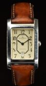 Baume & Mercier Hampton gentleman's automatic wristwatch ref. MV045120 with date aperture, silver