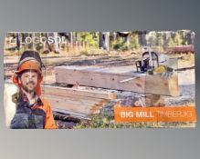 A Logosol Big Mill Timberjig.