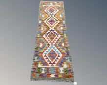 A Chobi kilim runner,