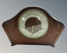 A mid 20th century Smiths mantel clock