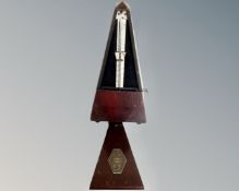 A Maelzel metronome.