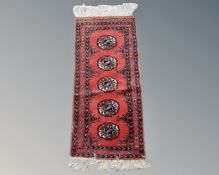 A small Bokhara rug, Afghanistan,