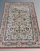 A Keshan carpet, Central Iran,