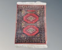 A small Bokhara rug, Afghanistan,