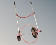 A log moving trolley.