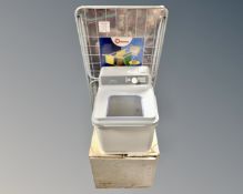 A Tefal Alternatic Programme miniature bench top washer,