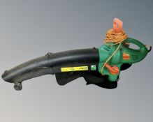 A Challenge electric garden vacuum