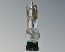 A Central Machinery wheel balancer model 39741 together with a drive over wheel alignment gauge.