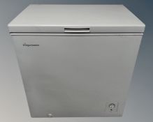 A Fridgemaster chest freezer