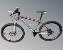 A Cube off road bike.