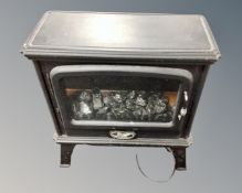 An electric coal effect fire