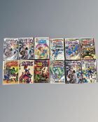 A group of vintage Marvel comics featuring Captain America including Annuals and Tales of Suspense