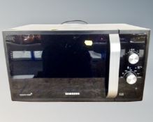 A Samsung microwave