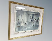 After Sir William Russell Flint : Spanish ladies in interior setting, colour print, 61 cm x 46 cm,