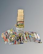 A large quantity of vintage Marvel comics including Conan the Barbarian, The Micronauts,