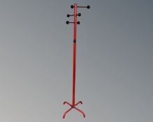 A 20th century hat and coat stand.