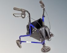 A Scandinavian three seater settee (length 214 cm) and matching two seater settee (length 187 cm)